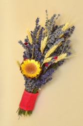 Buchet floral lumanare botez - cod L46